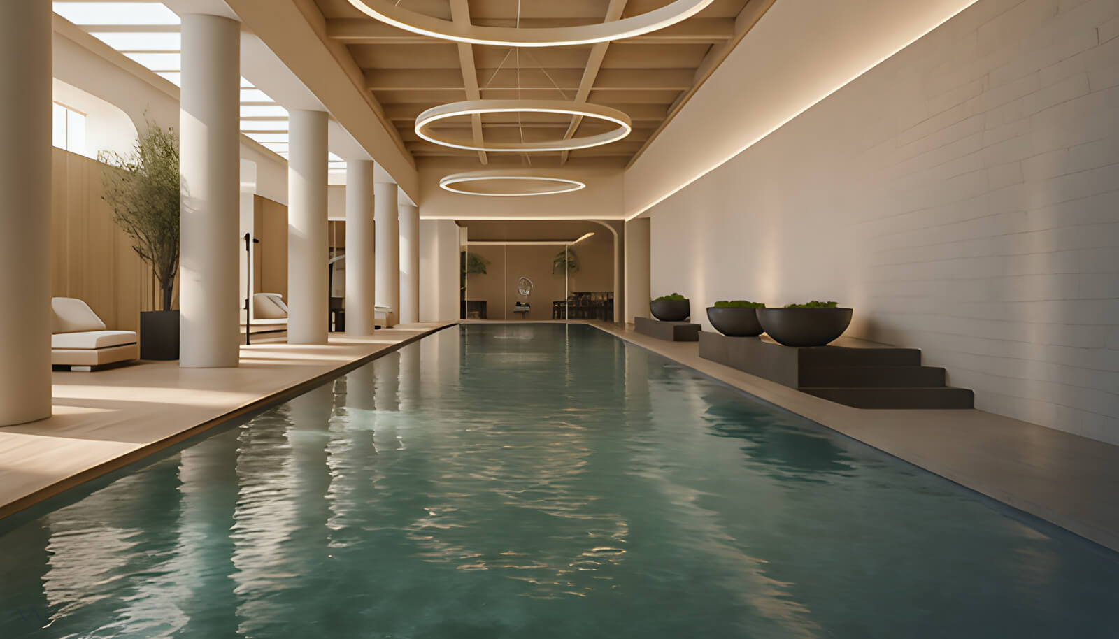 DIMRI YAMA TLV — Dimri Yama Indoor pool